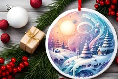 Season of Joy Winter Scene Sublimation PNG Product Image 2