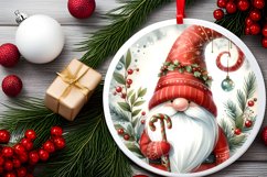 Christmas Gnome Ornament PNG Product Image 2