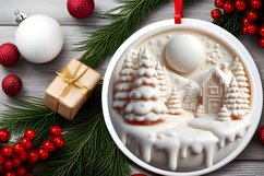 3D Winter Scene Sublimation PNG Product Image 2