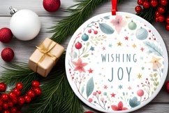 Wishing You Joy Type Treatment Sublimation PNG Product Image 2