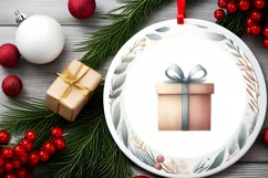 3D Gift Colorful Pastell Sublimation PNG Product Image 2
