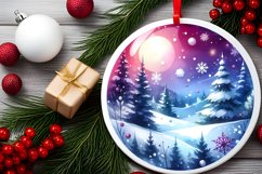 Winter Scene Sublimation PNG Product Image 2