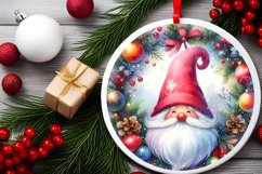 Christmass Gnome Colorfull Sublimation PNG Product Image 2
