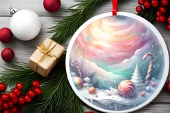 Colorfull Pastell Christmas Ornament Candies Product Image 2
