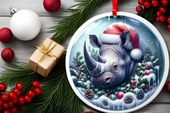 Detailed Christmas Candy Scene Sublimation PNG Product Image 2
