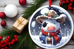 Winter Cowboy Sublimation PNG Product Image 2