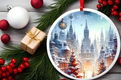 Winter Spain Scene Sublimation PNG Product Image 2