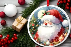 Santa Watercolor PNG Product Image 2
