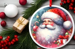 Santa Watercolor PNG Product Image 2