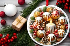 3D Winter Scene Sublimation PNG Product Image 2