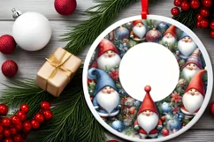 Colorful Winter Gnomes Sublimation PNG Product Image 2