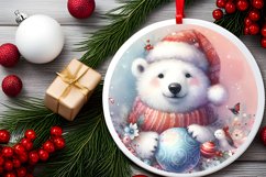 Colorfull Pastell Watercollor Christmass Image Featuring Product Image 1