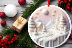 3D Winter Scene PNG Product Image 2