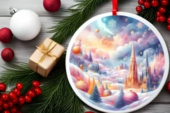 Melting Winter Scene Spain Sublimation PNG Product Image 2