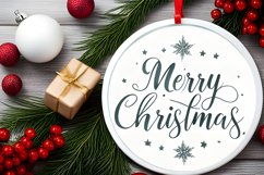 Merry Christmas Type Treatment PNG Product Image 2
