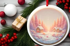 Christmas Candy Melting Edges Sublimation PNG Product Image 2