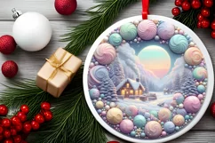 Detailed Molten Candy Scene PNG Product Image 2