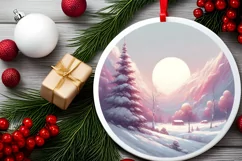 Creative Candy Christmas Ornament Sublimation PNG Product Image 2