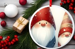 Winter Gnomes Round Ball Product Image 2