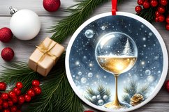 Winter Champaigne Round Ball Product Image 2