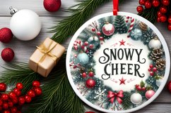 Snowy Cheer Winter Scene Product Image 2