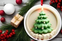Christmas Tree Sublimation Clipart PNG Product Image 2