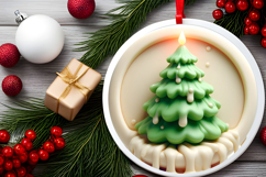 Round Christmass Ornament Sublimation|Clipart Product Image 2