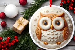 Round Christmass Ornament Sublimation|Clipart Product Image 2