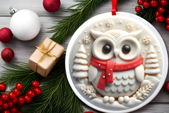 Round Christmass Ornament Sublimation|Clipart Product Image 2