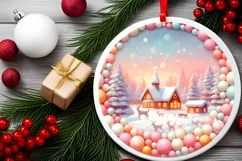 Pastell Molten Candy Christmas PNG Product Image 2