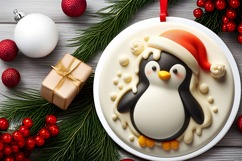 Round Christmass Ornament Sublimation|Clipart Product Image 2