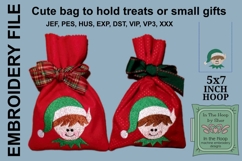 ITH Elf Treat Bag or Small Gift Bag Product Image 1