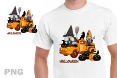 Halloween sublimation png Retro car Product Image 1
