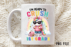 1ST Back to School Unicorn Sublimation Product Image 3
