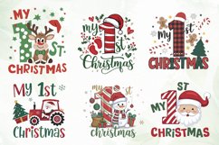 1st Christmas Sublimation Clipart Product Image 3