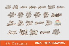 24 Retro Text State Sublimation Product Image 1