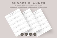Budget Planning Pages Set V-04 Product Image 1