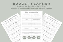 Budget Planning Pages Set V-07 Product Image 1