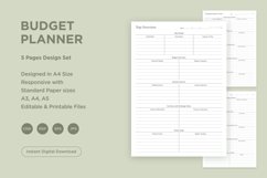 Budget Planning Pages Set V-08 Product Image 1