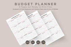 Budget Planning Pages Set V-09 Product Image 1