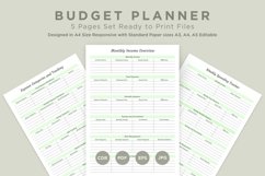 Budget Planning Pages Set V-12 Product Image 1
