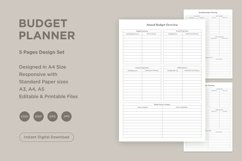 Budget Planning Pages Set V-13 Product Image 1