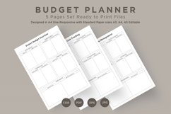 Budget Planning Pages Set V-14 Product Image 1
