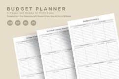 Budget Planning Pages Set V-15 Product Image 1