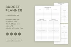 Budget Planning Pages Set V-18 Product Image 1
