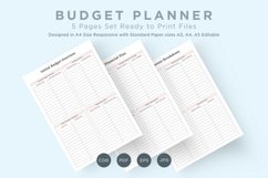 Budget Planning Pages Set V-19 Product Image 1