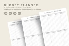 Budget Planning Pages Set V-20 Product Image 1