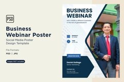 10 Business Webinar Poster Design Template Set 07 Product Image 1