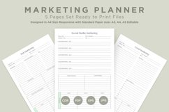 Marketing Planning Pages Set V-12 Product Image 1