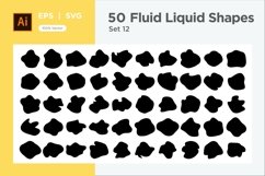 Fluid Liquid Shape V1 50 SET 20 Product Image 12